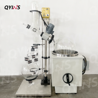 雙收集防爆手動(dòng)旋轉(zhuǎn)蒸發(fā)儀10L、20L、50L